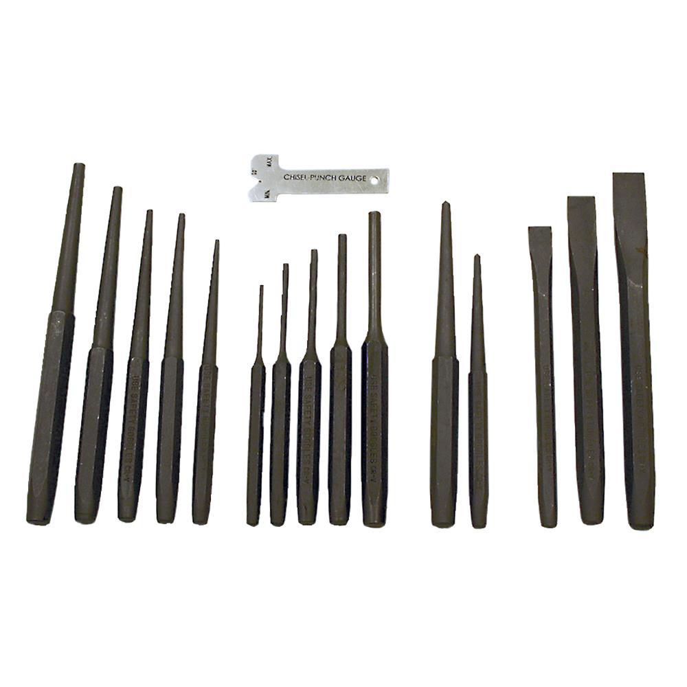 Punch and Chisel Set - 16 pc