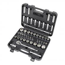 ITC 020135 - 1/2" DR SAE/Metric Socket Set - 49 pc
