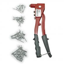 ITC 027705 - 60 pc Hand Riveter Set - Rivet Sizes 3/16", 3/32", 5/32", 1/8"