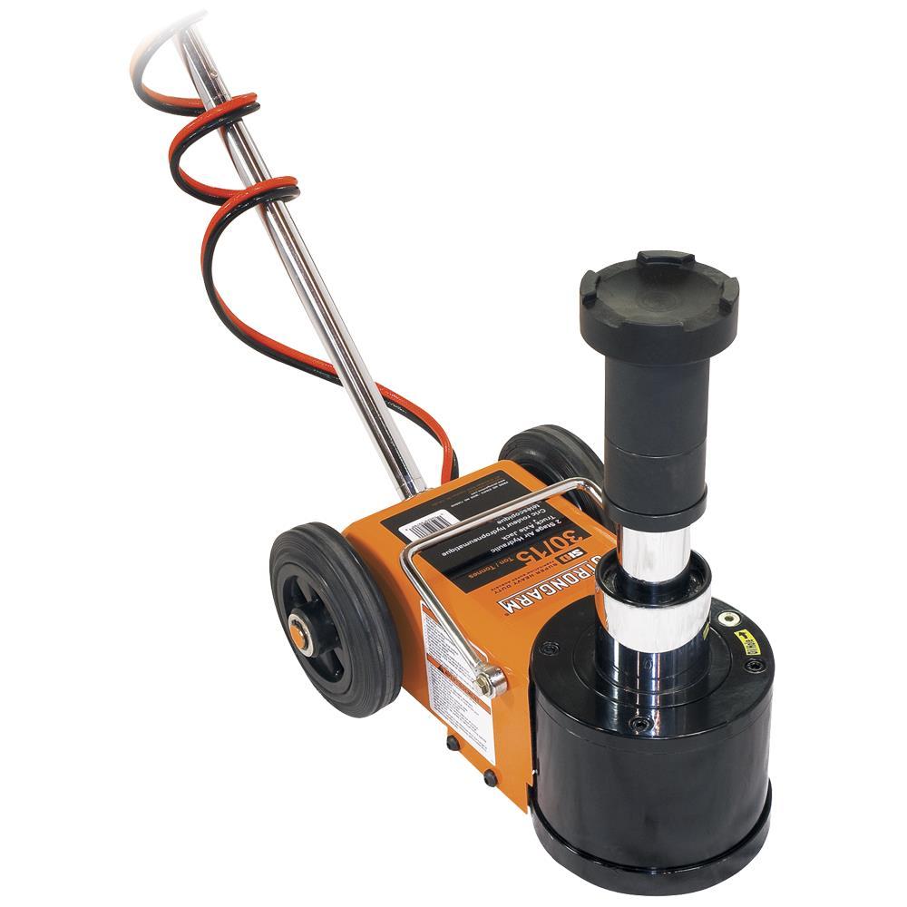 Multi-Stage Air Assist Truck Jacks