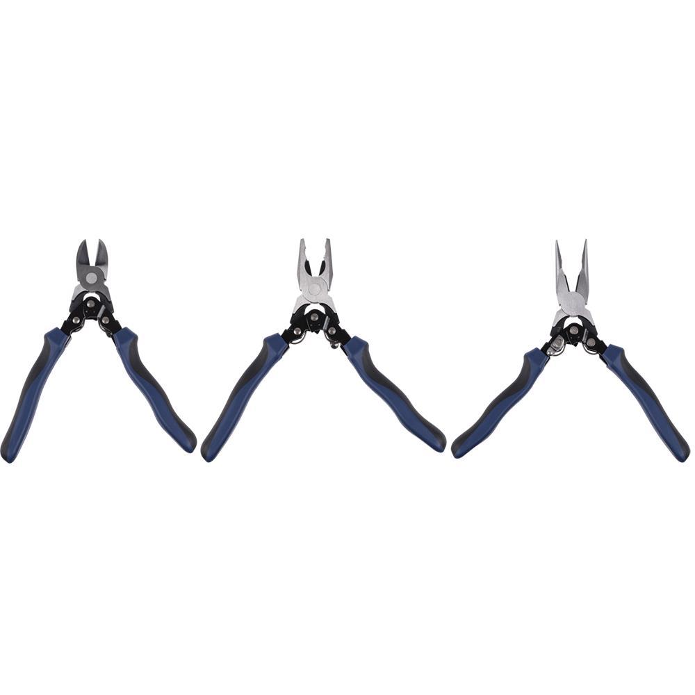 High Leverage Pliers Set - Super-Heavy-Duty - 3 pc