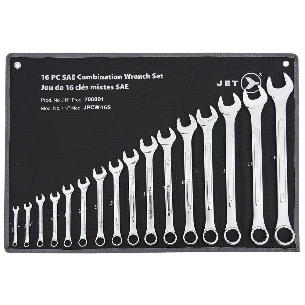 Raised Panel Combination Wrench Sets