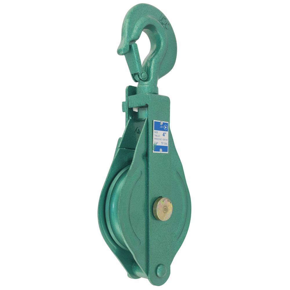 4" Single Sheave Snatch Block - 1 T
