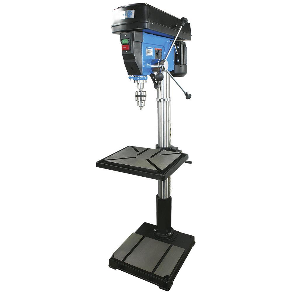 22" 1-1/2 HP 12-Speed Floor Drill Press