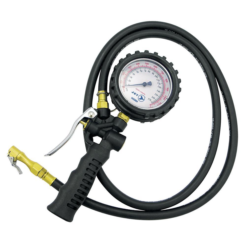 Air Line Inflator With Tire Gauge â?? Dial Ty