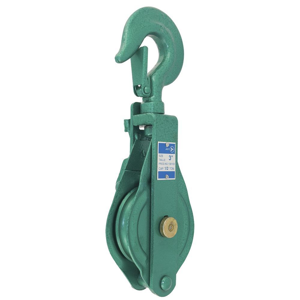 8" Single Sheave Snatch Block - 4 T