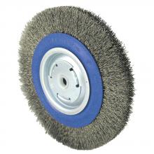 Jet - CA 550242 - Crimped Wire Wheel Brush - SST - 8" x 7/8"