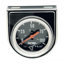 Jet - CA HTA1150 - Chrome Series Wide Sweep Mechanical Oil Pressure Gauge Kit