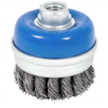 Jet - CA 553667 - Stainless Steel Knot Banded Cup Brushes