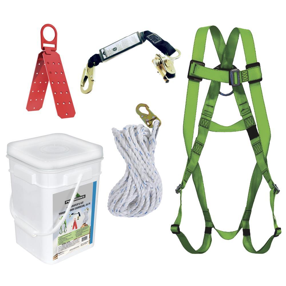 Compliance Roofer's Kits - Reusable Bracket - Integral ADP Rope Grab