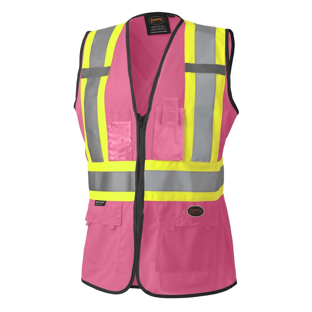 Women's Safety Vest Tricot Poly Interlock
