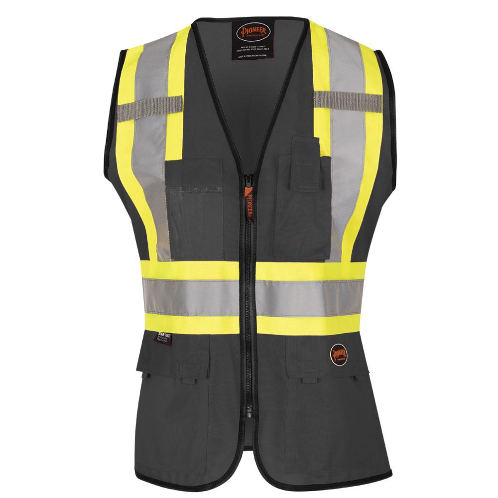 Women's Safety Vest Tricot Poly Interlock
