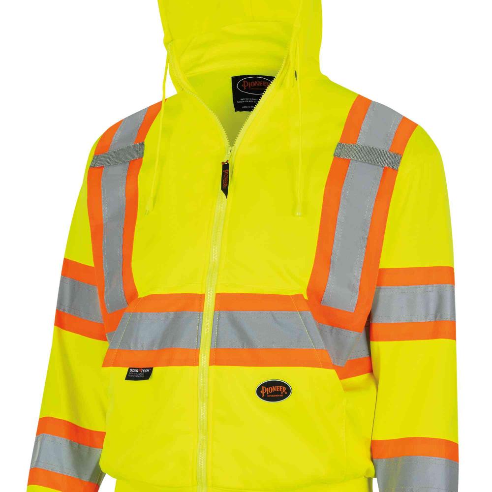 Hi-Vis Microfleece Safety Hoodies