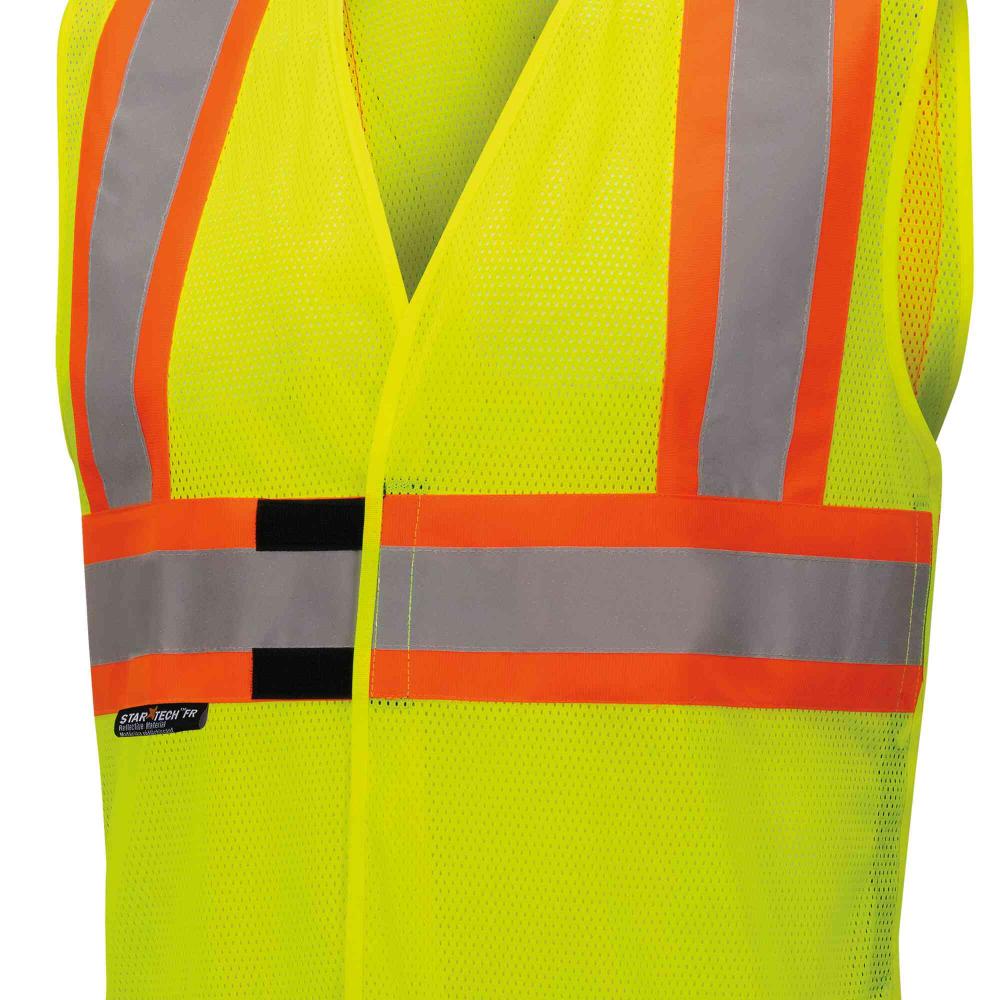 Hi-Vis Flame-Resistant Tear Away Safety Vest