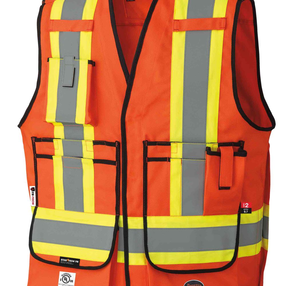 FR/Arc-Resistant Surveyor's Safety Vests