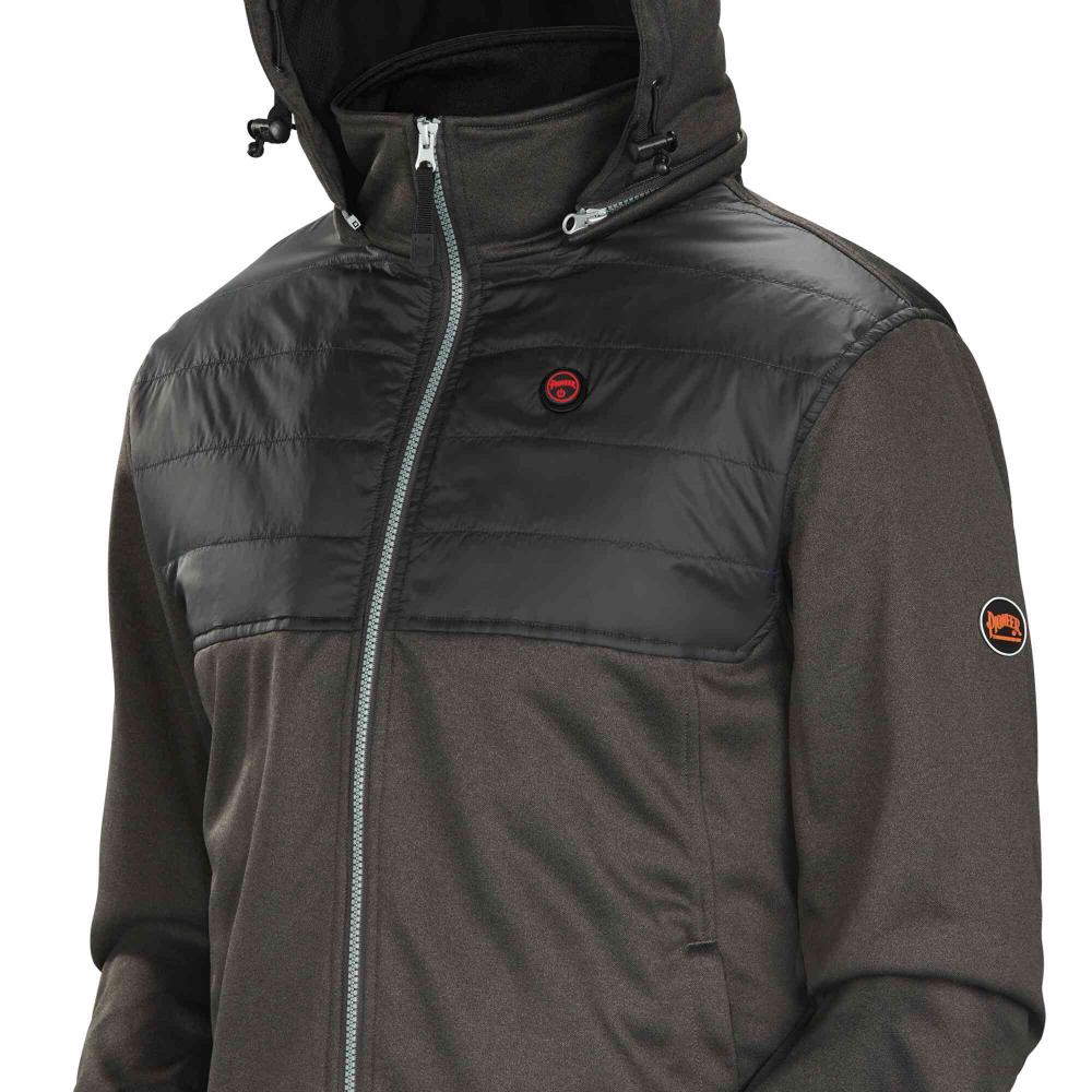 Heated Fleece Hoodie Jackets
