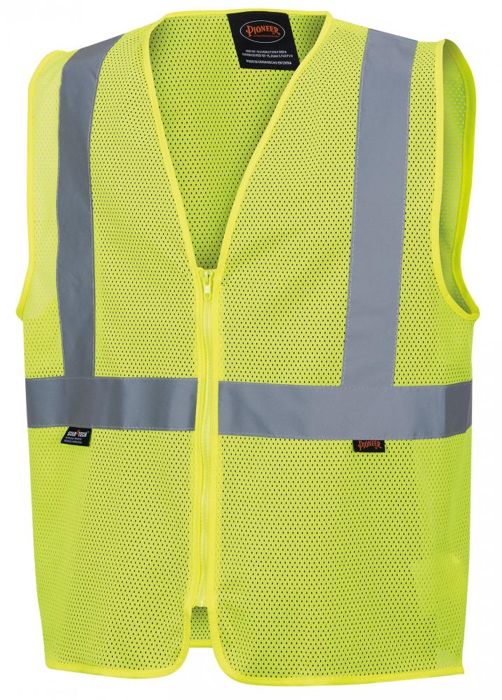 Mesh Safety Vests - No Pockets