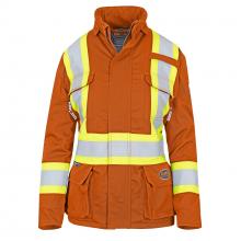 Pioneer V2561250-L - Women’s FR/Arc-Rated Quilted Safety Parkas