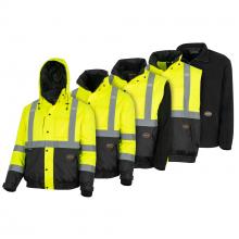 Pioneer V1134460U-M - Hi-Vis Waterproof 5-in-1 Jacket