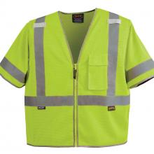 Pioneer V1023960U-S - Hi-Vis Short Sleeved Safety Vests