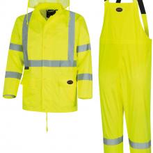 Pioneer V1080360U-S - Hi-Vis Rainsuits