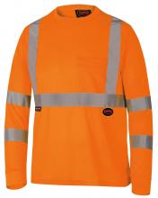 Pioneer V1054250U-XL - Bird's-Eye Long-Sleeved Safety Shirts