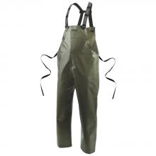 Ranpro V3242540-M - Canadian Waterproof Rain Bib Pants - PVC Coated Polyester - Olive - M