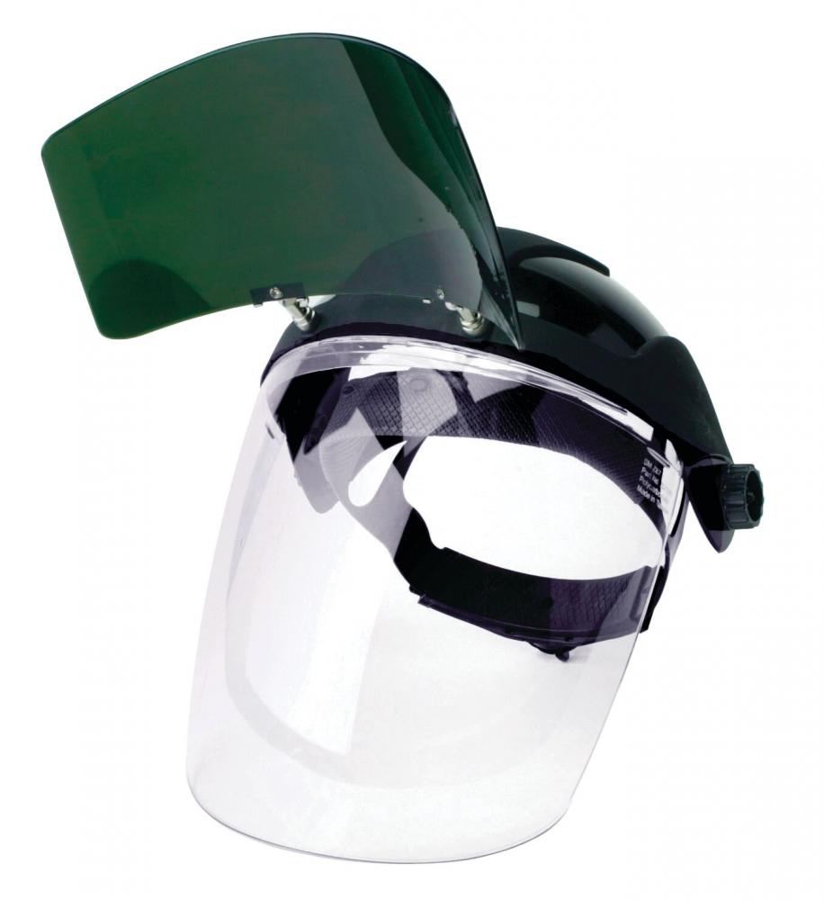 DP4 Series - Polycarbonate Face Shields - Flip-up IR Visor