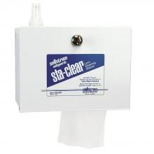 Sellstrom S23470 - Metal Station (1,000 tissues and spray bottle)