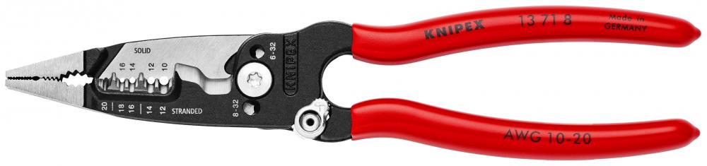 8" Forged Wire Stripper 20-10 AWG