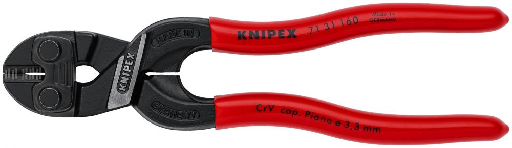 6 1/4" CoBolt® S Compact Bolt Cutters-Notched Blade