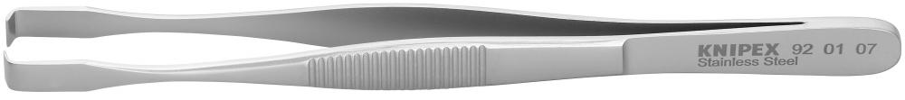 5 3/4" Stainless Steel Positioning Tweezers-90° Angled