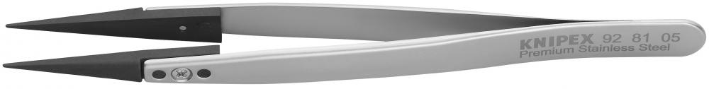5 1/4" Premium Stainless Steel Gripping Tweezers-Pointed Tips