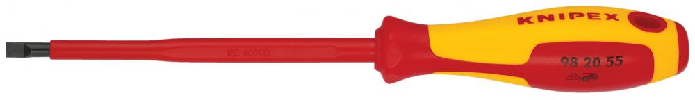 Slotted Screwdriver, 5"-1000V Insulated, 7/32" tip