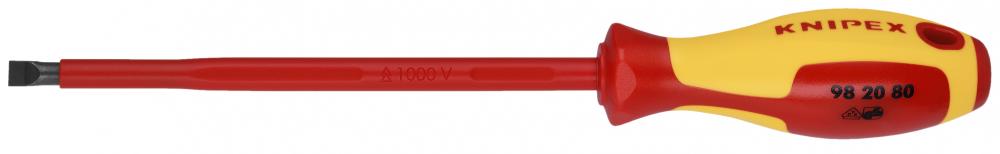 Slotted Screwdriver, 7"-1000V Insulated, 5/16" tip