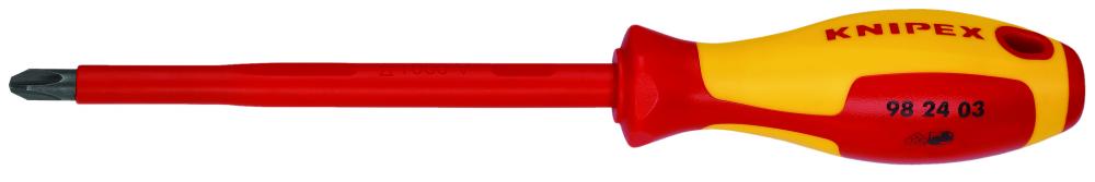 Phillips Screwdriver, 6"-1000V Insulated, P3