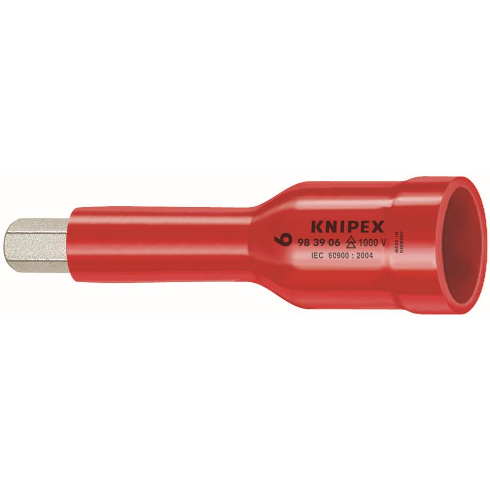 Hex Socket, 1/2" Drive-1000V Insulated, 5 mm