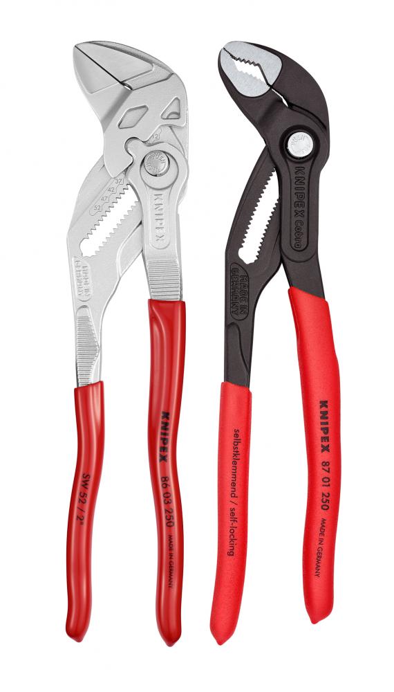 2 Pc 10" Cobra® Water Pump and Pliers Wrench Set