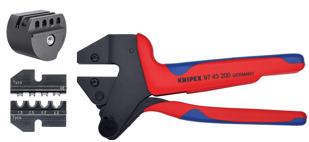 10 1/2" Crimp System Pliers and Crimp Die: Solar Connectors Solarlok (Tyco) & Locator