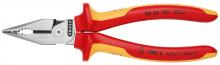 Knipex Tools 08 28 185 SBA - 7 1/4" Needle-Nose Combination Pliers-1000V Insulated