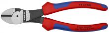 Knipex Tools 74 02 180 - 7 1/4" High Leverage Diagonal Cutters