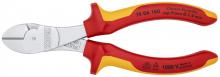 Knipex Tools 74 06 160 - 6 1/4" High Leverage Diagonal Cutters-1000V Insulated