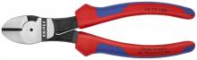 Knipex Tools 74 12 180 - 7 1/4" High Leverage Diagonal Cutters-Spring