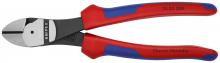 Knipex Tools 74 22 200 - 8" High Leverage 12° Angled Diagonal Cutters