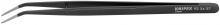 Knipex Tools 92 34 37 - 6" Steel Gripping Tweezers--25° Angled-Pointed Tips