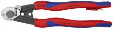 Knipex Tools 95 62 190 T BKA - 7 1/2" Wire Rope Shears-Tethered Attachment