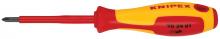 Knipex Tools 98 24 01 - Phillips Screwdriver, 3 1/4"-1000V Insulated, P1