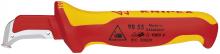 Knipex Tools 98 55 - 7" Dismantling Knife-1000V Insulated