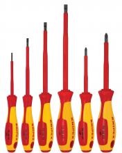 Knipex Tools 9K 98 98 33 US - 6 Pc Screwdriver Set-1000V Insulated
