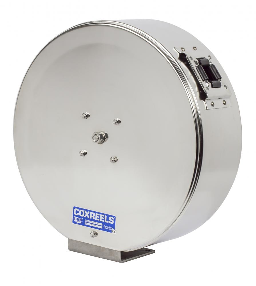 Stainless Steel Spring Driven Enclosed Hose Reel 3/8inx50ft